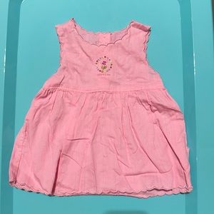 Vintage Style OshKosh pink summer dress 6/9 months
